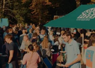 Catering voor bedrijfsfestival evenement