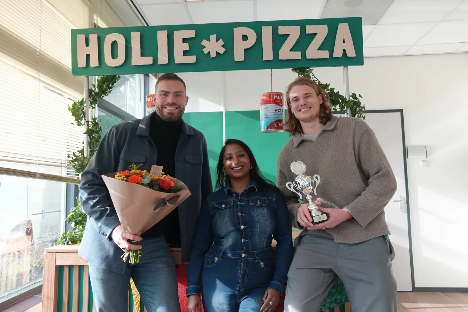 Holie Pizza met de eerste prijs voor voedselveiligheid