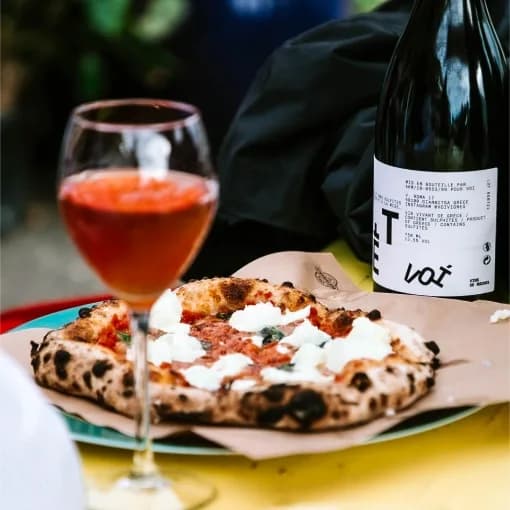 Catering van Holie Pizza tijdens een zomerfeest