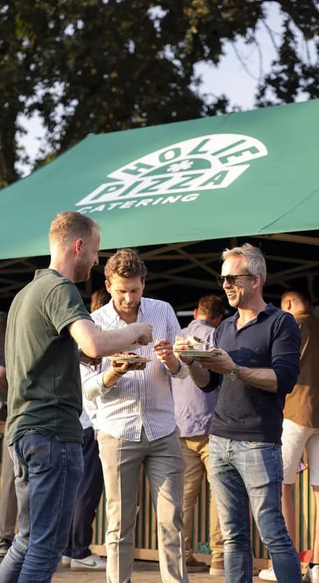 De mobiele pizzeria van Holie Pizza