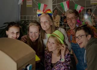 Catering voor themafeest evenement